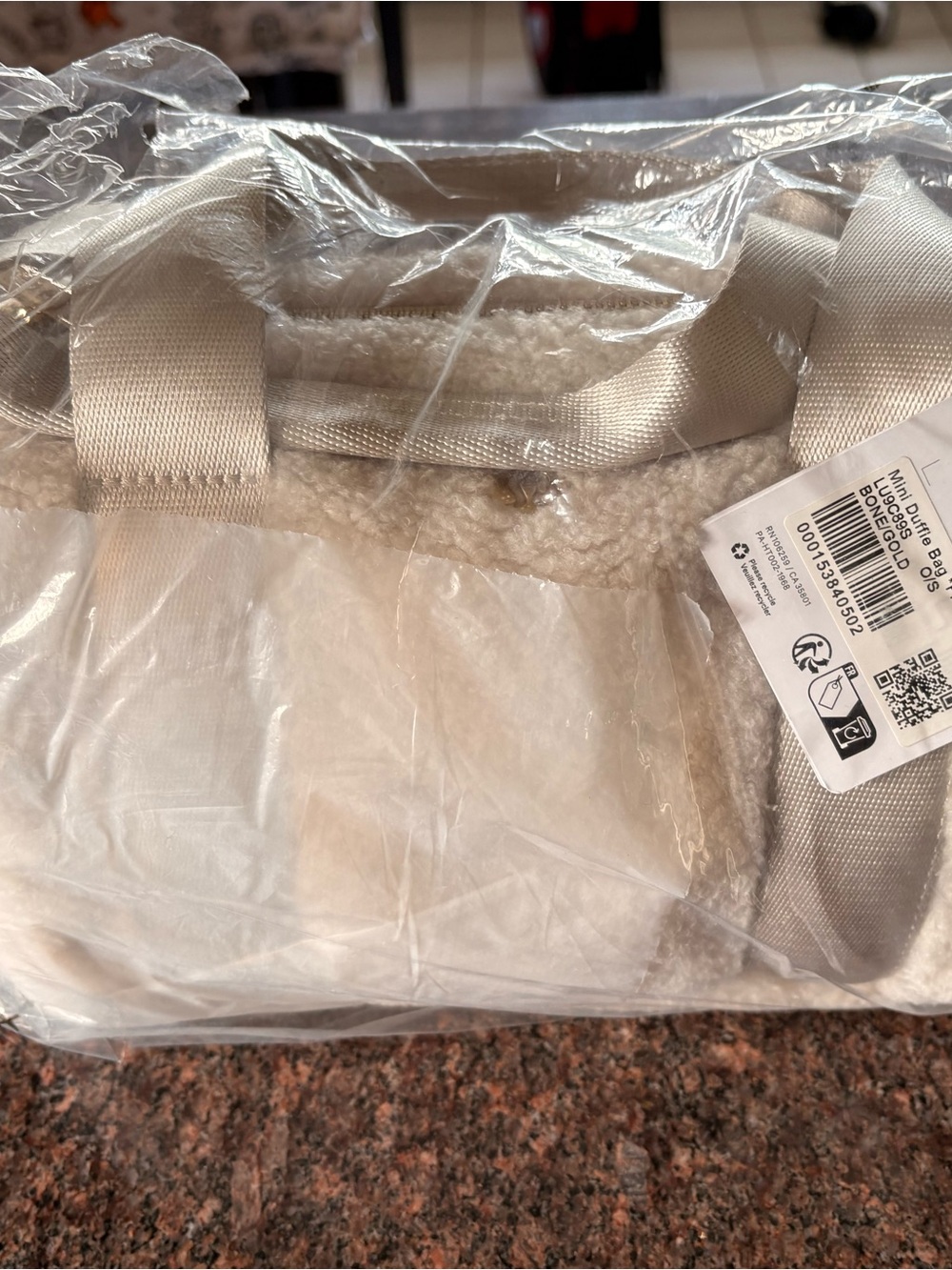 lululemon athletica Cream Sherpa Tote - Picture 3 of 3